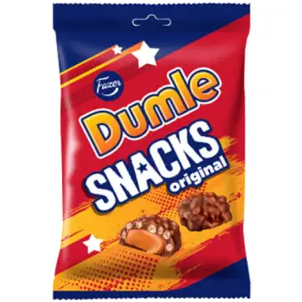 Fazer Dumle Snacks Original 160g 3 Fazer Dumle Snacks Original 160g
