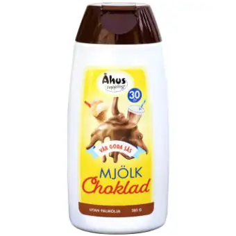 Åhus Topping Mjölkchokladsås 285g 3 Åhus Topping Mjölkchokladsås 285g