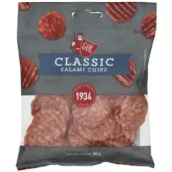Gol Salami Chips Classic 80g