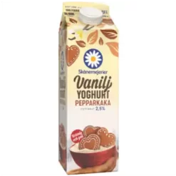 SKåNEMEJERIER Vaniljyoghurt Pepparkaka 2,5% 1000g