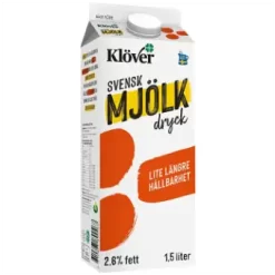 Klöver Mjölkdryck 2,6% 1,5l
