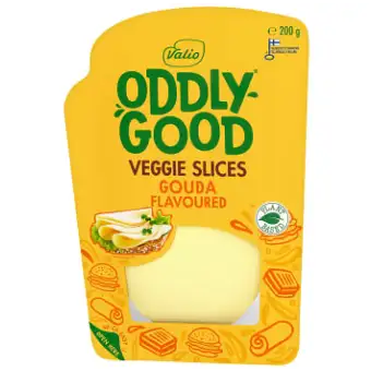 Valio Pålägg Oddlygood Veggie Slices Vegetarisk 200g 3 Valio Pålägg Oddlygood Veggie Slices Vegetarisk 200g