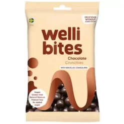 Wellibites Godis Chocolate Crunchies 50g