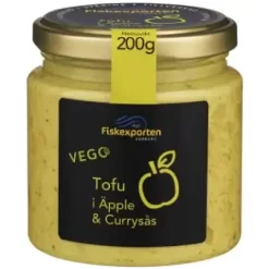 Fiskexporten Tofu I äpple & Currysås 200g