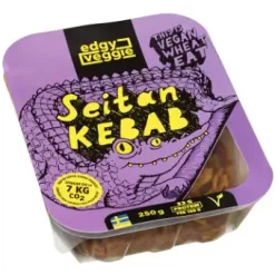 Edgy Veggie Pulled Seitan Kebab 250g