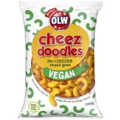 Olw Ostbågar Cheez Doodles Vegan 200g