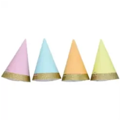 Happy Party Partyhattar Mini Glitter 8-p